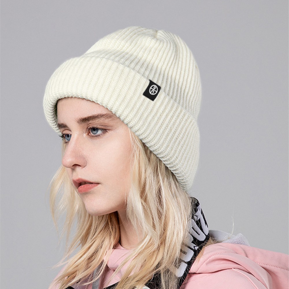 Beanie Cuffed Knit - Topi Kupluk dengan Manset untuk Dipakai