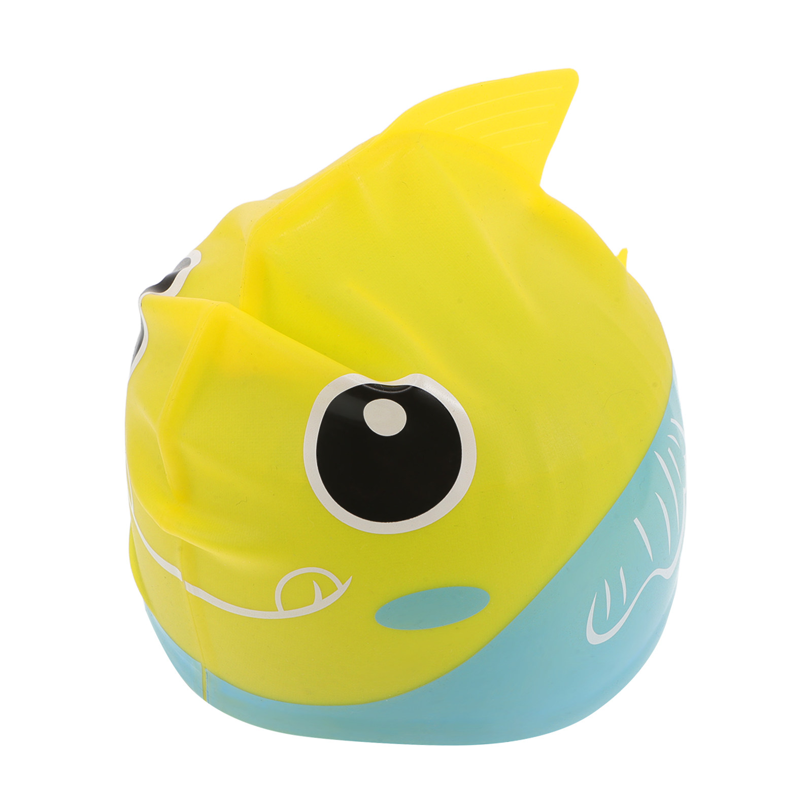 Swim Hat Silicone - Topi Renang Silikon dengan Motif Ikan