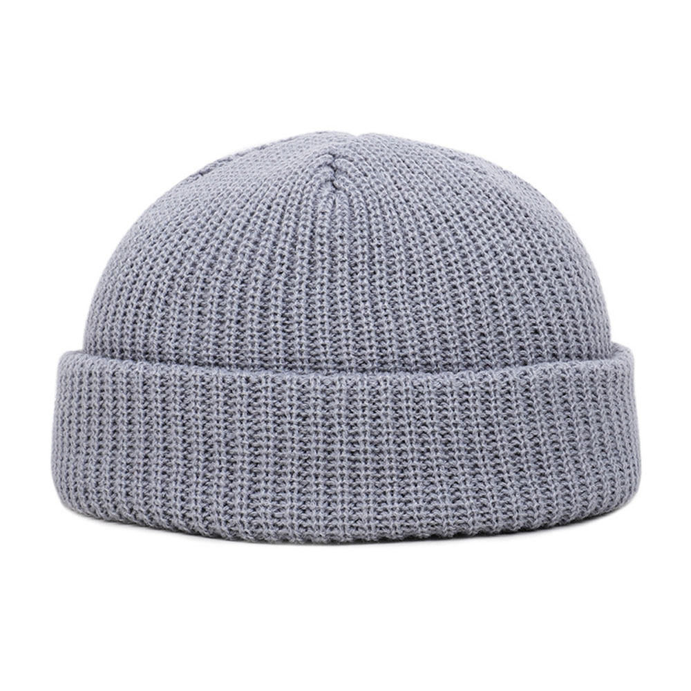 Topi Beanie Rajut Unisex, Topi - Beanie Cuffed Knit ulasan dan harga