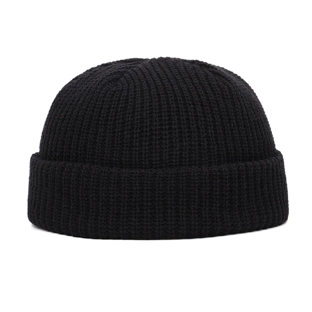 Topi Beanie Rajut Unisex, Topi - Beanie Cuffed Knit ulasan dan harga