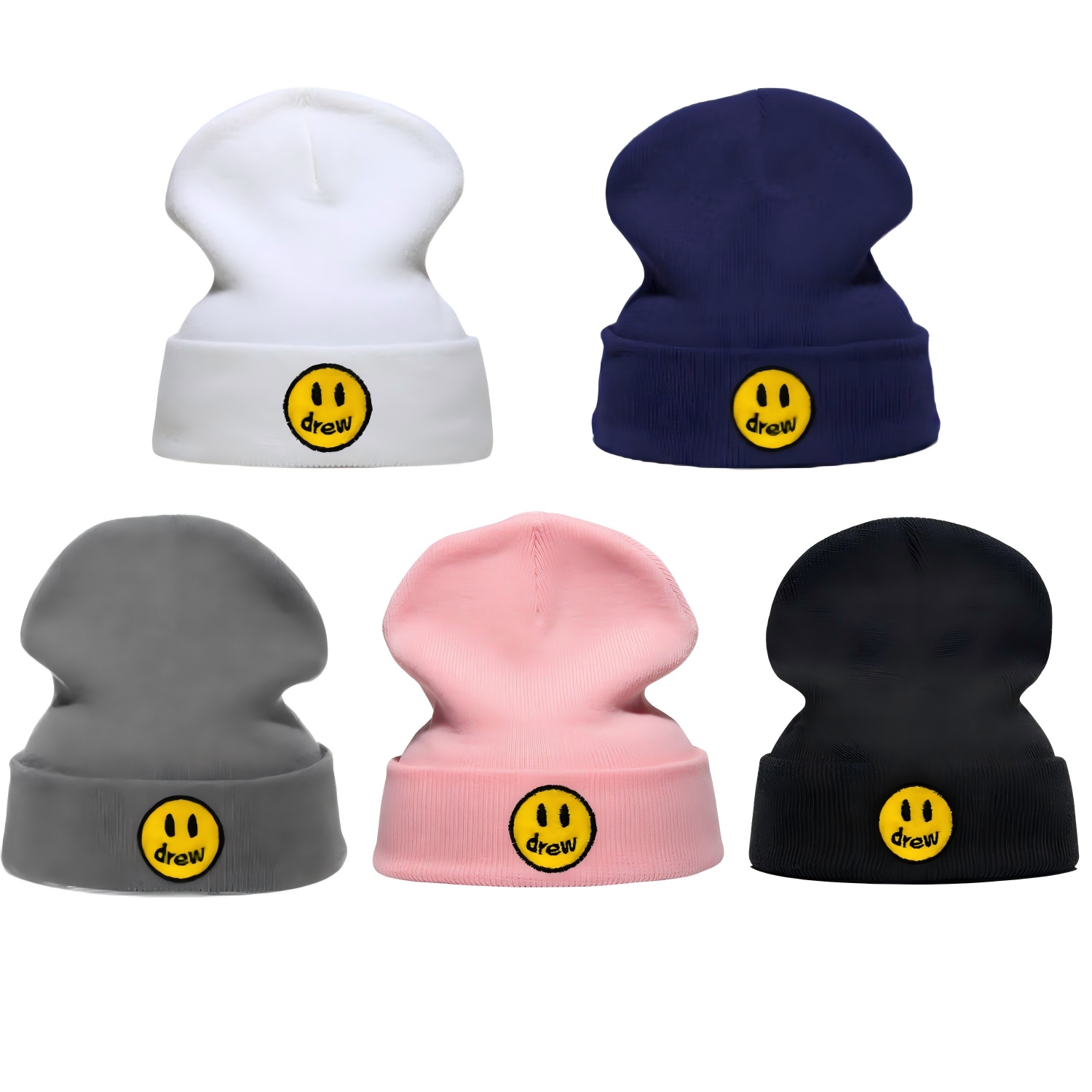 Topi Rajut Bordir Baru Pria Wa - Beanie Cuffed Knit ulasan dan harga