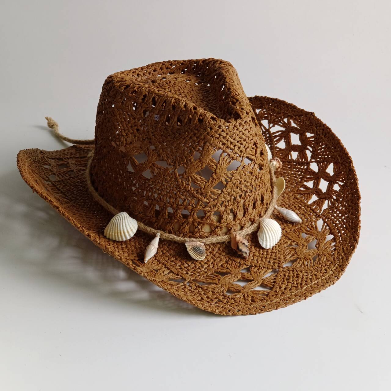 Topi Jerami Bohemian Pantai Mu - Cowboy Hat Straw ulasan dan harga