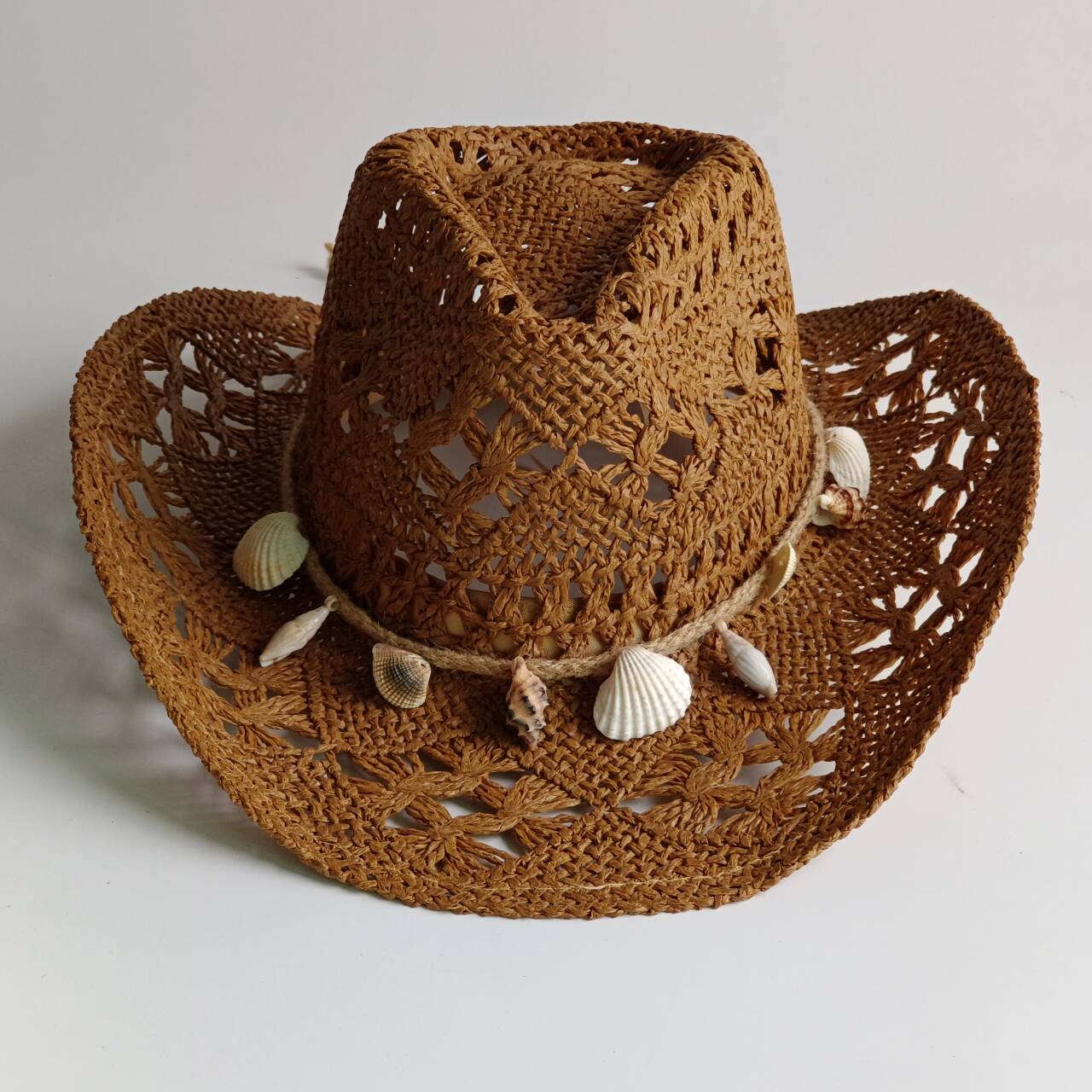 Topi Jerami Bohemian Pantai Mu - Cowboy Hat Straw ulasan dan harga