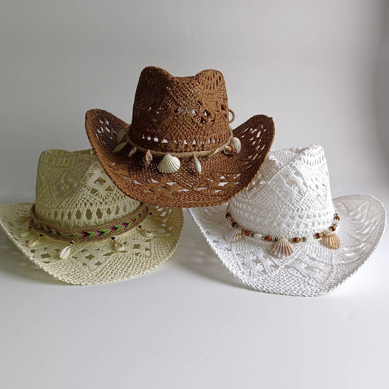 Topi Jerami Bohemian Pantai Mu - Cowboy Hat Straw ulasan dan harga