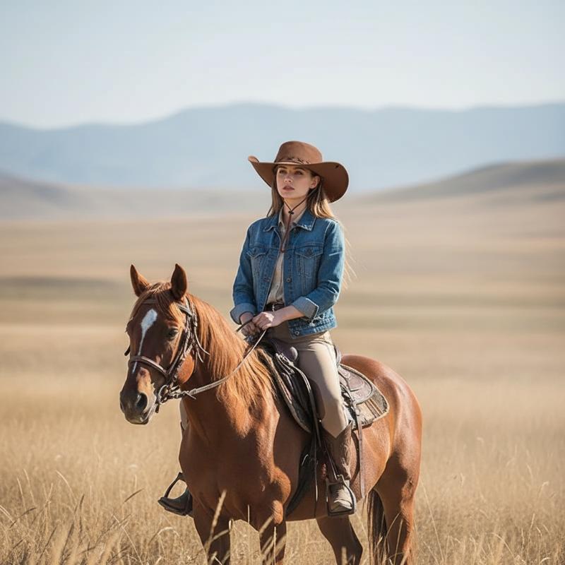 Topi Koboi Pria Wanita, Model  - Cowboy Hat Straw ulasan dan harga