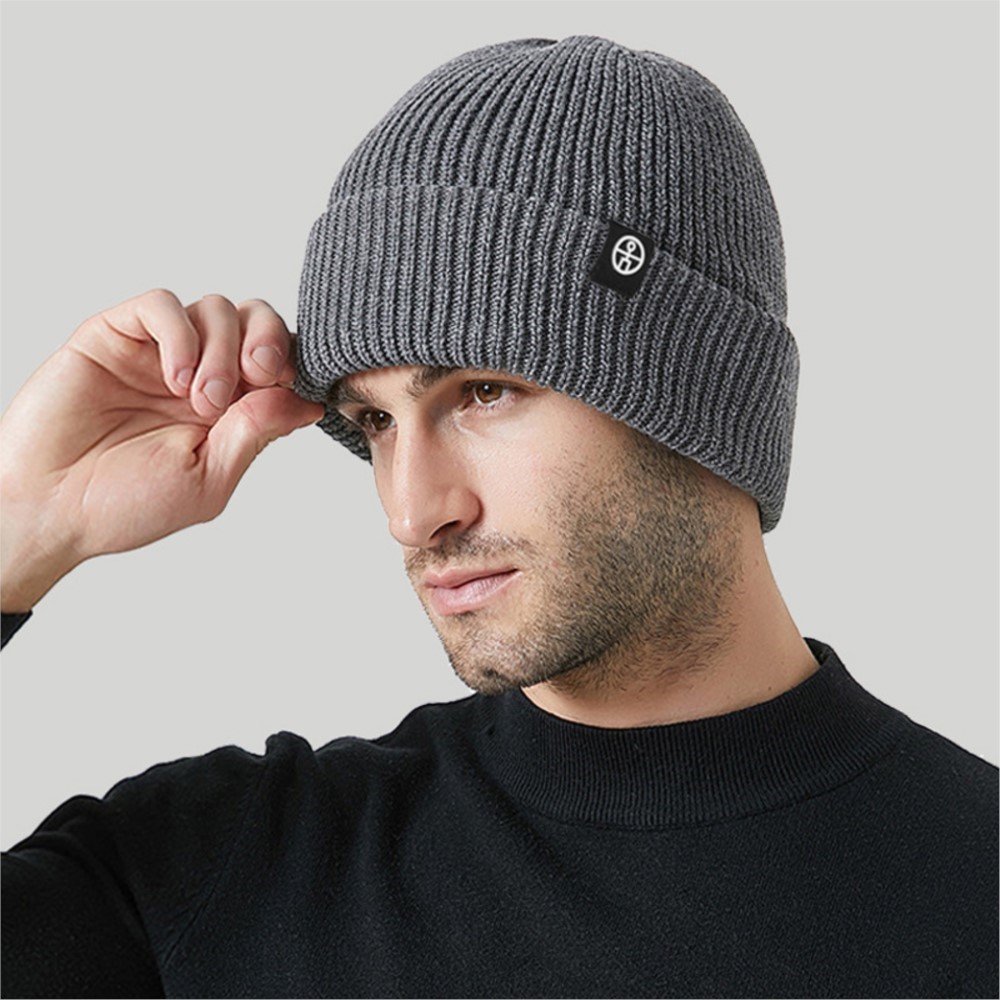 Topi Kupluk dengan Manset untu - Beanie Cuffed Knit ulasan dan harga