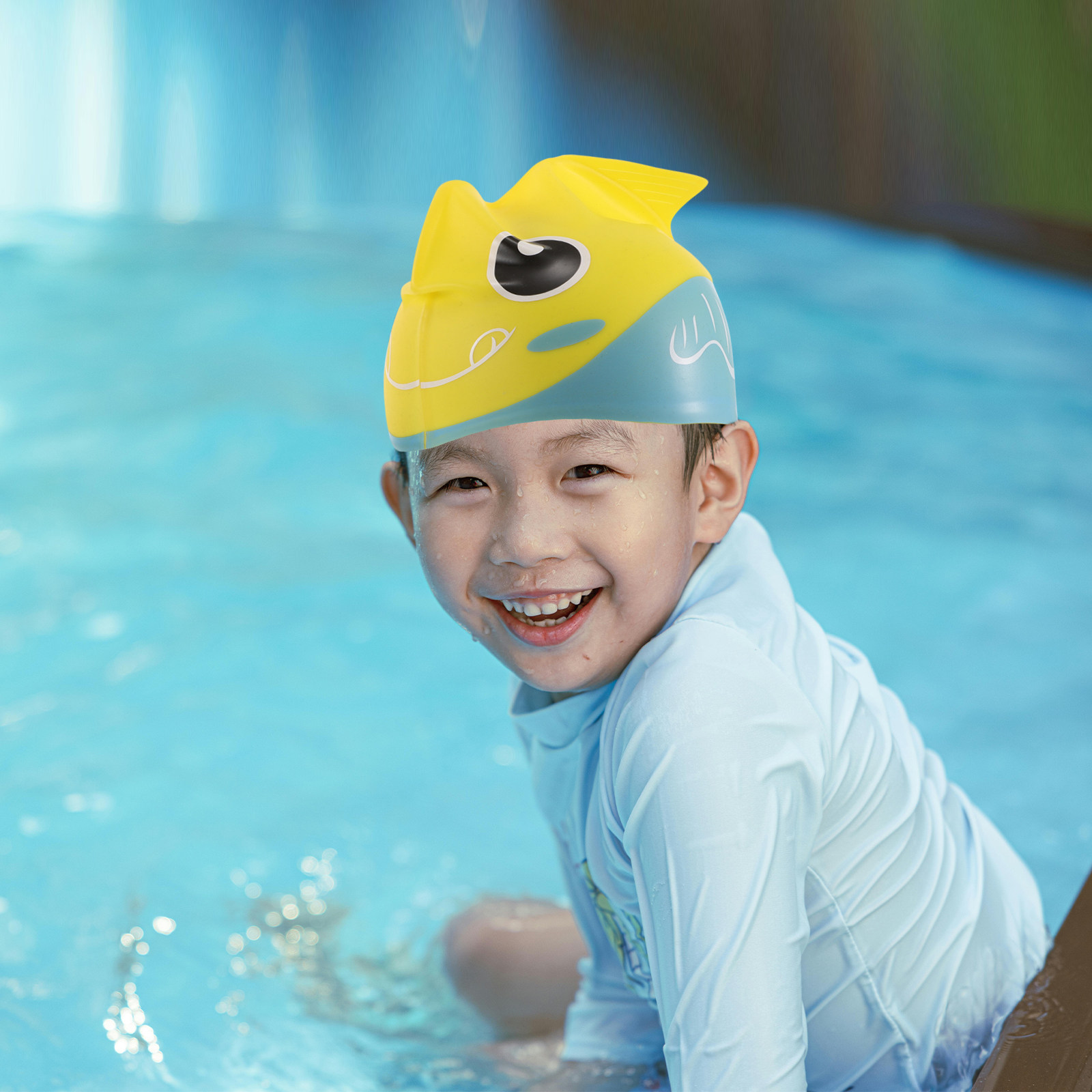 Topi Renang Silikon dengan Mot - Swim Hat Silicone ulasan dan harga